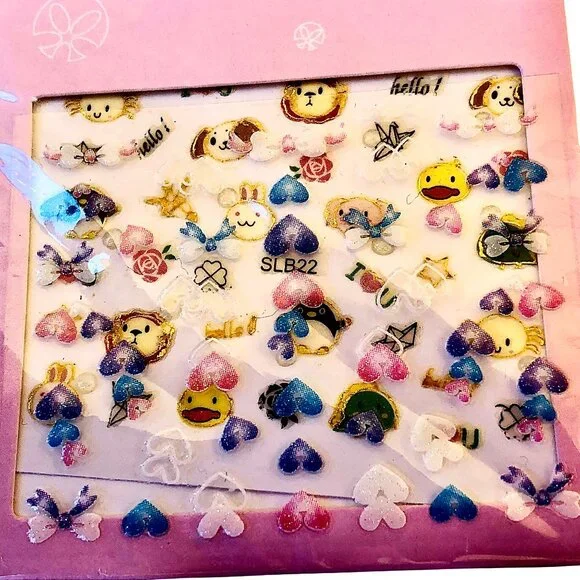 Suncoat Girl Water-Based Nail Polish 8 with File & Stickers - Picture 4 of 8